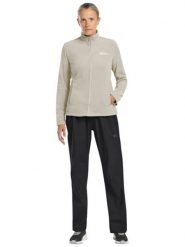 Jack Wolfskin Kurtka polarowa "Taunus" w kolorze kremowym rozmiar: L. Brązowe kurtki damskie Jack Wolfskin, l, bez wzorów, z materiału, bez kaptura. Za 196.24 zł.