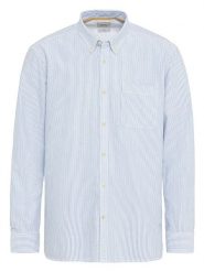 Camel Active Koszula - Regular fit - w kolorze błękitno-białym rozmiar: 5XL. Białe koszule męskie Camel Active, xl, bez wzorów, z bawełny, bez kołnierzyka, bez ramiączek. Za 126.45 zł.