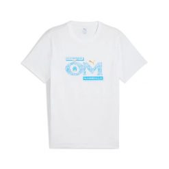 Koszulka OM. Białe t-shirty sportowe męskie Puma, bez ramiączek, do piłki nożnej. Za 185.50 zł.