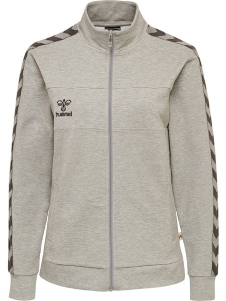 Bluza damska Hummel zip Lmove Classic. Szare bluzy z kapturem damskie HUMMEL, xs, z dżerseju. Za 259.50 zł.