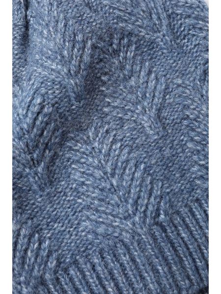 TATUUM Czapka "Tuka" w kolorze szaroniebieskim rozmiar: onesize. Niebieskie czapki zimowe damskie Tatuum, z materiału. Za 78.66 zł.