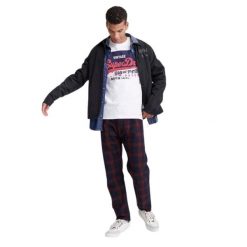 Koszulka turystyczna męska Superdry Vl O. Białe koszulki męskie z długim rękawem Superdry., m, z bawełny. W wyprzedaży za 102.00 zł.