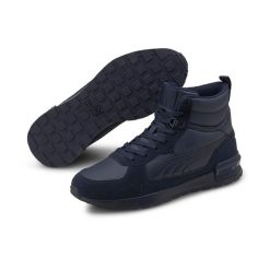 Buty do chodzenia męskie Puma Graviton Mid Peacoat. Obuwie do biegania damskie Puma. Za 169.99 zł.
