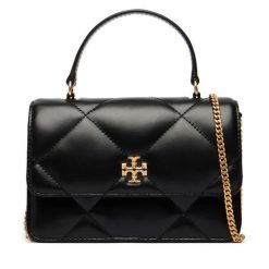 Torebka Tory Burch. Czarne torebki klasyczne damskie Tory Burch, bez wzorów, bez dodatków. Za 2,024.00 zł.
