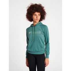 Damska bluza z kapturem Hummel Noni 2.0. Szare bluzy z kapturem damskie HUMMEL, m, z bawełny. Za 200.50 zł.