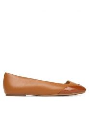 Liu Jo Baleriny Brigitte 03 SF5041 PX695 Brązowy. Brązowe baleriny damskie Liu Jo, bez wzorów, ze skóry, bez obcasa. Za 539.99 zł.