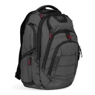 Plecak Ogio Renegade. Czarne plecaki damskie Ogio, bez wzorów, z materiału, eleganckie. Za 872.50 zł.