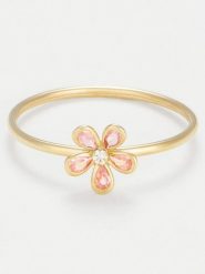 OR ÉCLAT Złoty pierścionek "Reese" z cyrkoniami rozmiar: 52. Żółte pierścionki damskie Or Éclat, z cyrkonią, złote. Za 396.88 zł.