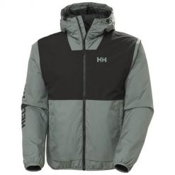 Kurtka uniwersalna męska Helly Hansen Ervik Ins Rain Jacket. Czarne kurtki męskie Helly Hansen, m, bez wzorów, z syntetyku, klasyczne, z kapturem. Za 1,075.00 zł.