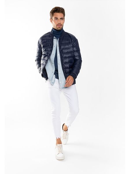 Northwood Kurtka pikowana "Zack" w kolorze granatowym rozmiar: L. Niebieskie kurtki męskie Northwood, l, bez wzorów, prążkowane, bez kaptura. Za 126.15 zł.