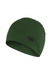 Czapka męska Pitbull Small Logo II. Zielone czapki męskie PITBULL, bez wzorów, z bawełny, sportowe. Za 49.00 zł.