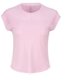 Koszulka tenisowa Fila T-Shirt Lum. Czerwone bluzki sportowe damskie Fila, l, z materiału, bez kołnierzyka, bez ramiączek. Za 159.00 zł.