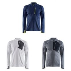 Koszulka Craft core trim thermal midlayer. Szare koszulki męskie z długim rękawem Craft, m. W wyprzedaży za 226.50 zł.