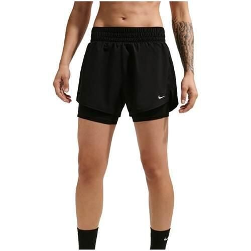 Spodnie treningowe damskie Nike DX6016011BLACKWHITE. Czarne spodnie sportowe damskie Nike, m, do biegania. Za 332.00 zł.