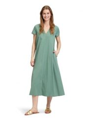 Vera Mont Sukienka w kolorze zielonym rozmiar: 40. Zielone sukienki damskie Vera Mont, bez wzorów, bez kołnierzyka, bez ramiączek, midi. Za 195.99 zł.