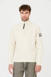 AERONAUTICA MILITARE Beżowa bluza. Brązowe bluzy bez kaptura męskie AERONAUTICA MILITARE, m. W wyprzedaży za 459.99 zł.