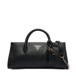 Torebka Guess. Czarne torebki klasyczne damskie Guess, z aplikacjami, bez dodatków. Za 639.99 zł.