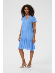 Kaffe Sukienka w kolorze błękitnym rozmiar: 46. Niebieskie sukienki damskie Kaffe, na co dzień, s, bez wzorów, z wiskozy, klasyczne, bez kołnierzyka, bez ramiączek, midi, proste. Za 104.99 zł.