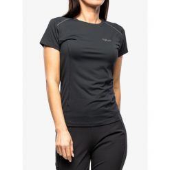 Koszulka termoaktywna damska Rab Force Tee. Szare bielizna termoaktywna damska RAB, bez wzorów, bez ramiączek. Za 177.99 zł.