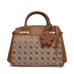 Torebka Guess. Brązowe torebki klasyczne damskie Guess, z aplikacjami, bez dodatków. Za 679.99 zł.