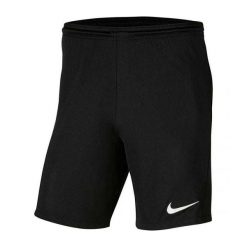 Męskie Spodenki Dry Park III. Czarne szorty męskie Nike, bez wzorów, z materiału. Za 115.99 zł.