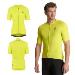 Koszulka rowerowa męska ATTABO Setvi. Zielone t-shirty sportowe męskie ATTABO, l, bez ramiączek, rowerowe. Za 90.00 zł.