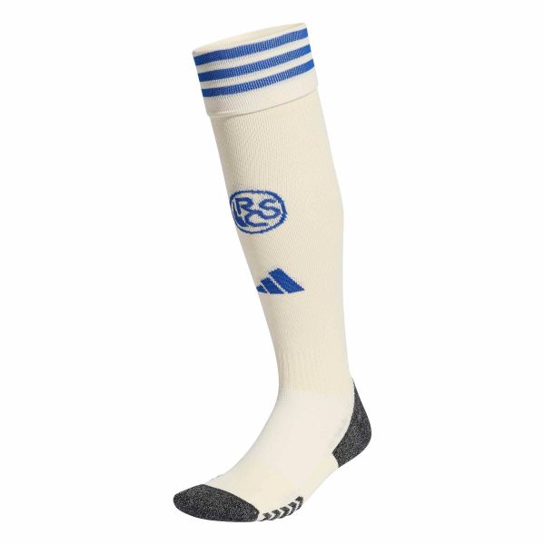 Skarpetki RC Strasbourg 2025/26. Brązowe skarpetki męskie Adidas, bez wzorów. Za 110.00 zł.