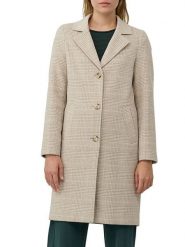 S.Oliver Płaszcz przejściowy w kolorze beżowym rozmiar: 40. Brązowe płaszcze damskie S.Oliver, s, bez wzorów. Za 252.99 zł.