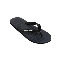 Japonki Arena Flip Flop. Czarne klapki damskie Arena, bez wzorów, z materiału, bez obcasa. Za 62.99 zł.