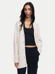 Desigual Kardigan Montreal 24WWJF12 Écru Loose Fit. Kardigany damskie Desigual, l, bez wzorów, z syntetyku. Za 449.99 zł.