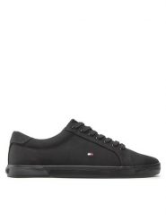 Tommy Hilfiger Tenisówki Harlow 1D FM0FM00596 Czarny. Czarne trampki i tenisówki męskie Tommy Hilfiger, bez wzorów, z materiału, bez zapięcia. Za 199.99 zł.