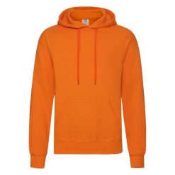 Męska Klasyczna Bluza Z Kapturem. Brązowe bluzy z kapturem męskie Fruit of the Loom, m. Za 81.99 zł.