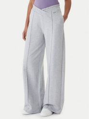 HUGO Spodnie dresowe Nuasem_B 50563763 Szary Relaxed Fit. Szare spodnie dresowe damskie Hugo, l, bez wzorów, z bawełny. Za 519.99 zł.