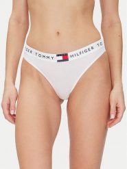 Tommy Hilfiger Figi klasyczne UW0UW06038 Biały. Białe figi damskie Tommy Hilfiger, xs, bez wzorów, z bawełny. Za 59.99 zł.