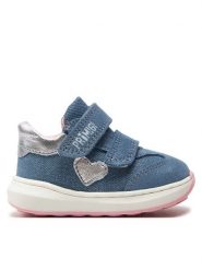 Primigi Sneakersy 5906211 Niebieski. Niebieskie buty sportowe dziewczęce Primigi, bez wzorów, z materiału, bez zapięcia. Za 209.99 zł.
