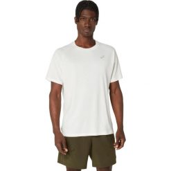 T-shirt z nadrukiem pełnoekranowym Asics Top. Białe t-shirty męskie Asics, bez wzorów, bez kołnierzyka. Za 307.00 zł.