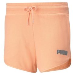 Spodenki Puma Basics 4", Różowy, Kobiety. Czerwone spodenki sportowe damskie Puma, xs, z bawełny. Za 148.20 zł.