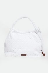 Torebka ażurowy shopper Arte MAX MARA BEACHWEAR. Shopper bag damskie Max Mara Beachwear, w ażurowe wzory, bez dodatków. Za 1,079.00 zł.