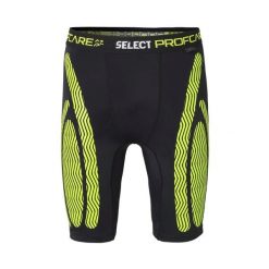SELECT Spodenki Kompresyjne. Czarne szorty męskie Select, z poliamidu, bez kołnierzyka. Za 383.00 zł.