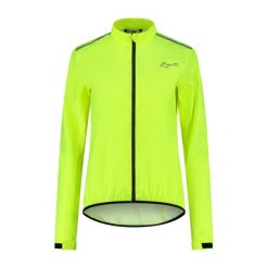 Kurtka przeciwdeszczowa damska Rogelli Core. Żółte kurtki damskie Rogelli, xl, bez kaptura. Za 248.00 zł.