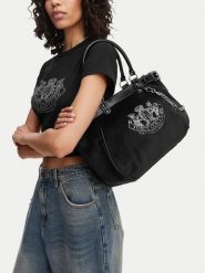 Juicy Couture Torebka CEO-BIJXT8987WZC. Czarny. Czarne torebki klasyczne damskie Juicy Couture, bez wzorów, z materiału, bez dodatków. Za 449.99 zł.