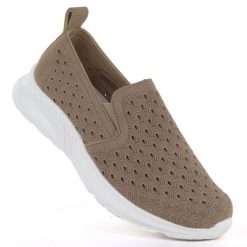 Półbuty damskie wsuwane ażurowe fango NEWS 210. Półbuty damskie NEWS, w ażurowe wzory, ze skóry ekologicznej, sportowe, bez obcasa. Za 119.99 zł.