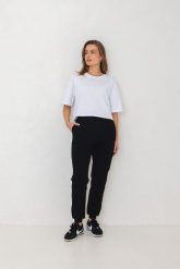 SPODNIE CELINE CZARNE XS - Flawless. Czarne spodnie dresowe damskie Flawless, s, bez wzorów, z bawełny. Za 299.00 zł.