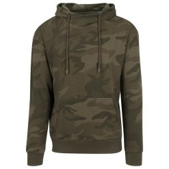 Bluza z kapturem Urban Classic camo. Brązowe bluzy z kapturem męskie Urban Classics, m. Za 244.50 zł.