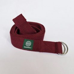 Pasek do jogi z bawełny organicznej Samarali. Szare paski męskie SAMARALI, bez wzorów, z bawełny. Za 99.00 zł.