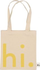 Torba uniwersalna Design Letters Hi mała beżowo-żółta. Brązowe torebki dziecięce Design Letters. Za 76.00 zł.