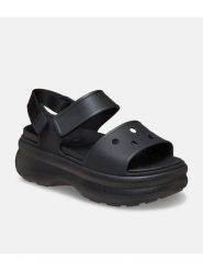 Crocs Sandały "Soho Y" w kolorze czarnym rozmiar: 38/39. Czarne sandały damskie Crocs, bez wzorów, bez obcasa. Za 209.95 zł.