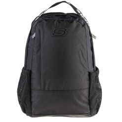 Plecak unisex Skechers Nevada Backpack pojemność 22 L. Czarne plecaki damskie Skechers, bez wzorów, z materiału, sportowe. Za 179.99 zł.