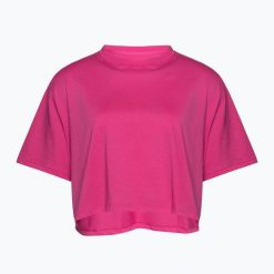 Koszulka treningowa damska Under Armour Campus Boxy Crop. Czerwone bluzki damskie Under Armour, xs, bez wzorów, bez ramiączek. Za 109.99 zł.