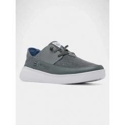 Buty letnie męskie Columbia Boatside Relaxed PFG. Szare buty trekkingowe męskie Columbia, na lato, bez zapięcia, trekkingowe. W wyprzedaży za 305.10 zł.